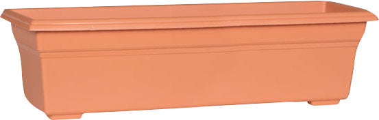 Novelty Countryside Flower Box Planter, Terracotta, 24 in - Flower Boxes