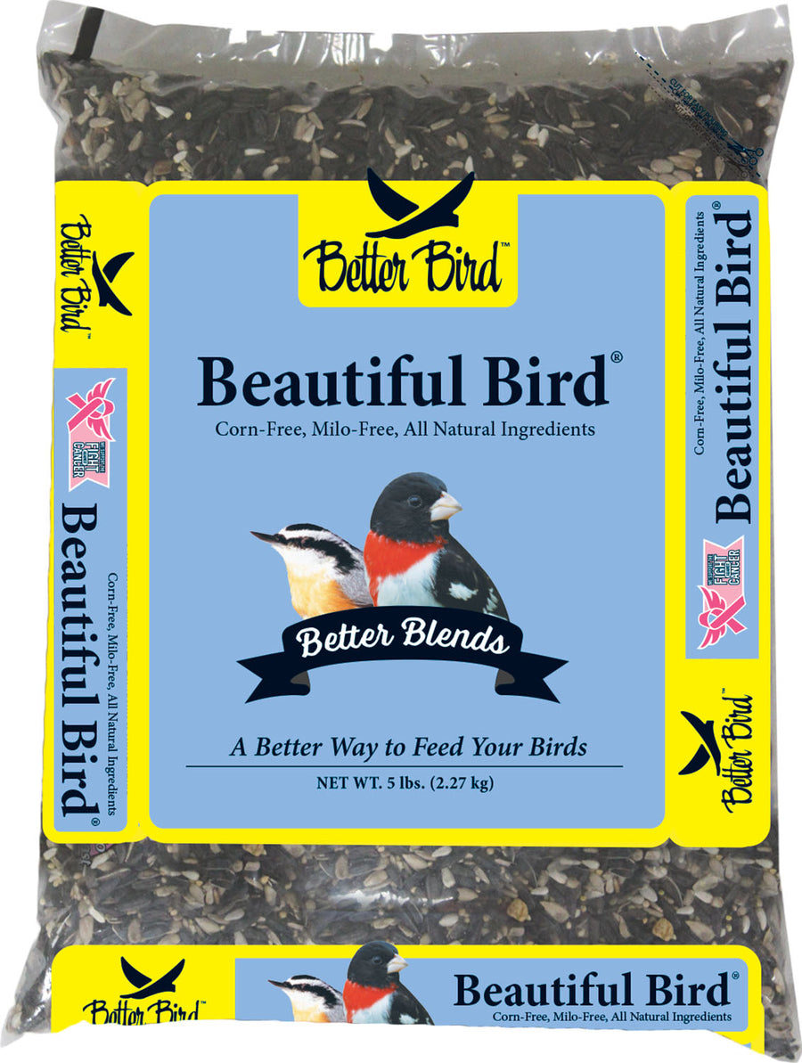 Better Bird Beautiful Bird Food, 5 lb - Wild Bird Seed Mix-General