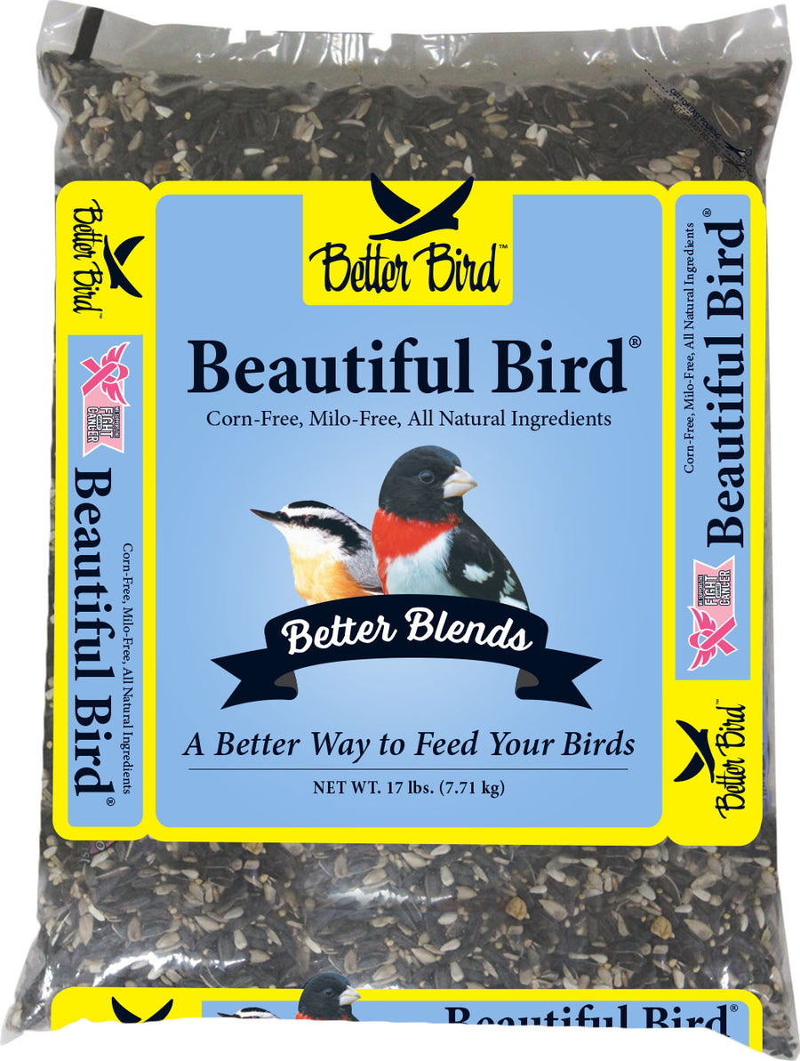 Better Bird Beautiful Bird Food, 17 lb - Wild Bird Seed Mix-General