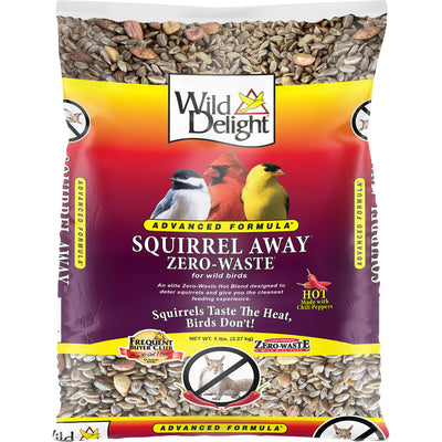 Wild Delight Squirrel Away Zero Waste Bird Food, 14 lb - Waste Free