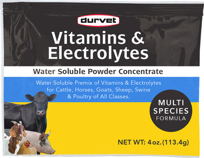 Durvet Vitamins & Electrolytes Concentrate, 4 oz
