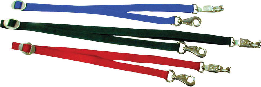 Horse & Livestock Prime Nylon Cross Tie, Red, 40-75 in - Cross Ties