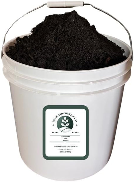 cow manure for indoor plants Organic Composted Cow Manure – Soil Amendment for Gardens, Lawns, and Plants – Natural Fertilizer for Healthier Growth 10 Pounds
