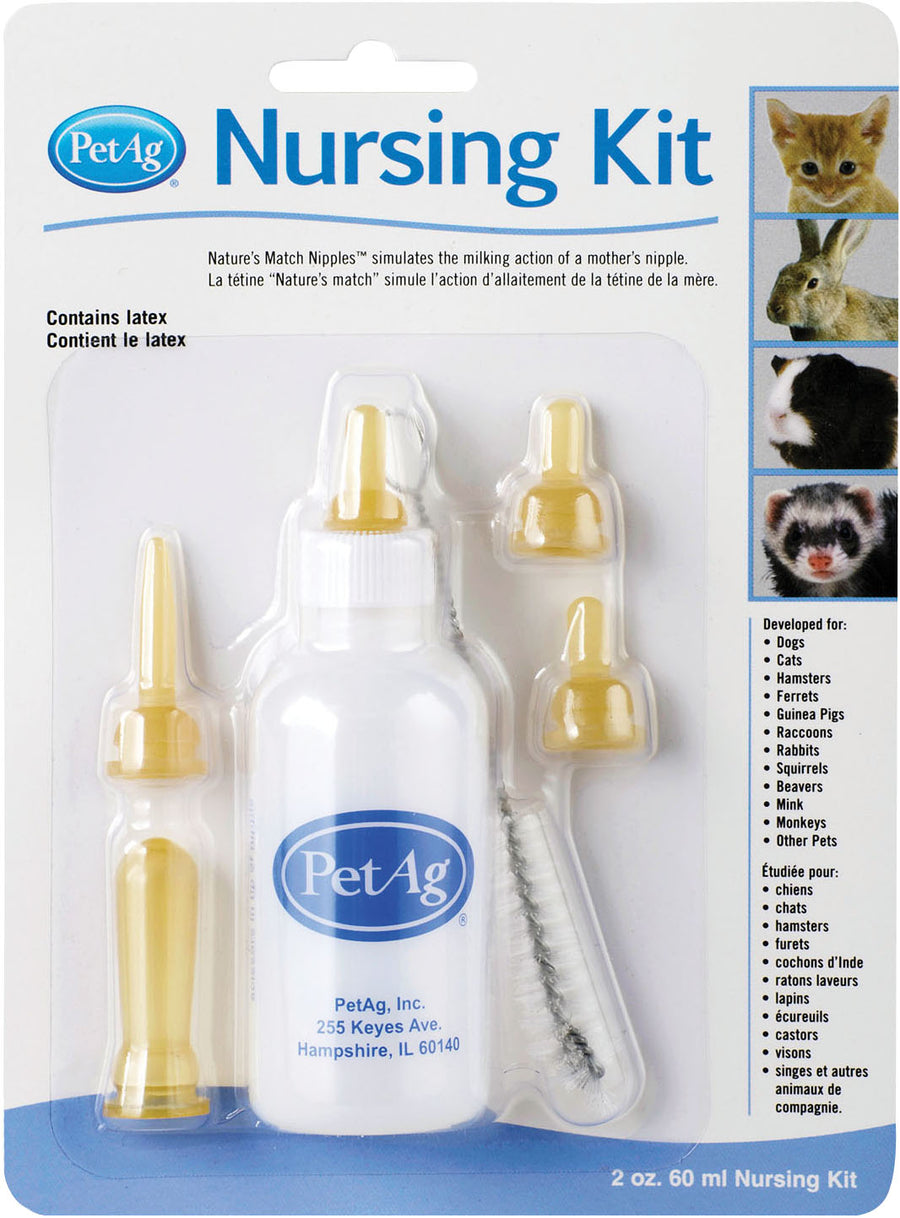 Pet Ag Animal Nursing Kit, 2 oz - Milk Replacers