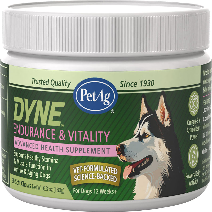 Pet Ag Dyne Endurance & Vitality Soft Chews, 60 ct - Supplements