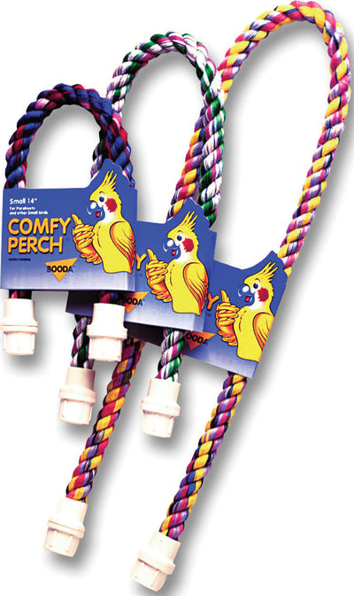Jw Comfy Perch Medium Cable Perch for Birds, 23x1.25x1.25 in - Perches