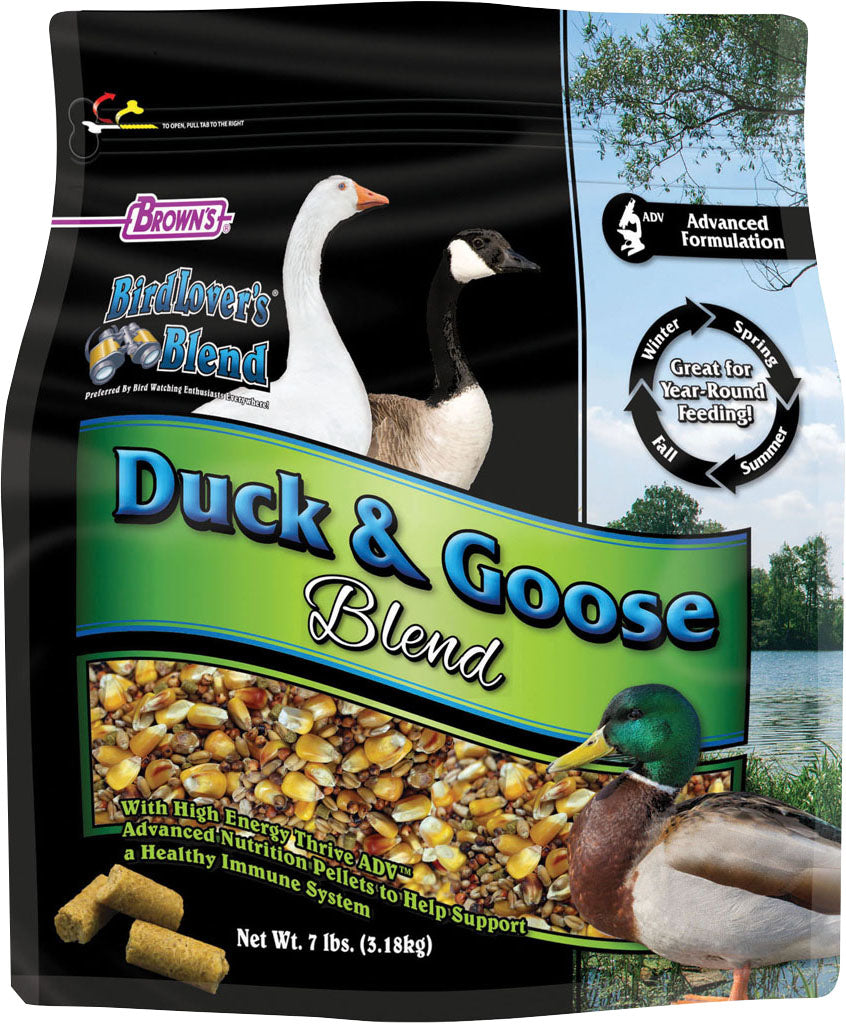 Brown's Bird Lover's Blend Duck & Goose Blend, 7 lb - Squirrel/Wildlife Food