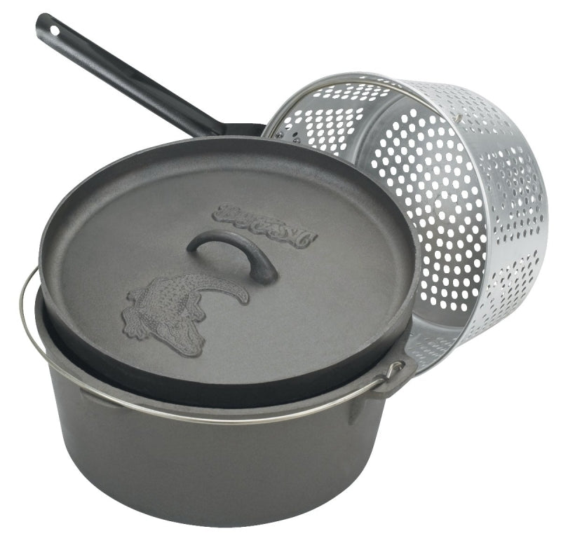 Bayou Classic 7460 Dutch Oven with Basket