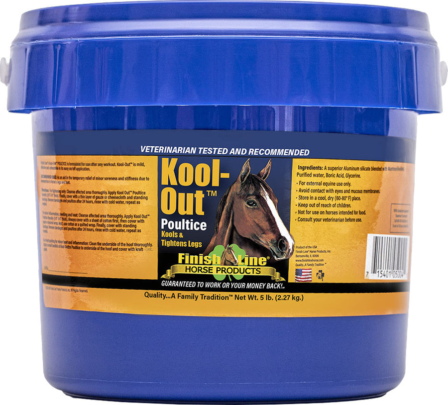 Finish Line Kool Out Clay Poultice, 5 lb
