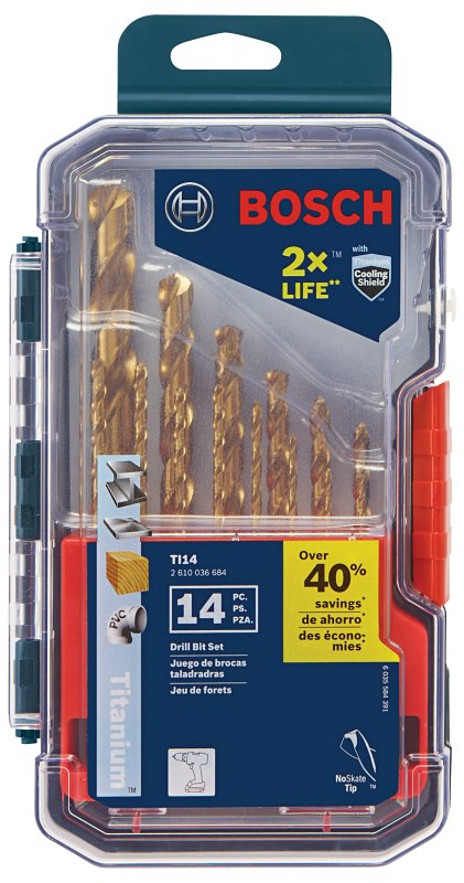 Bosch TI14 Drill Bit Set