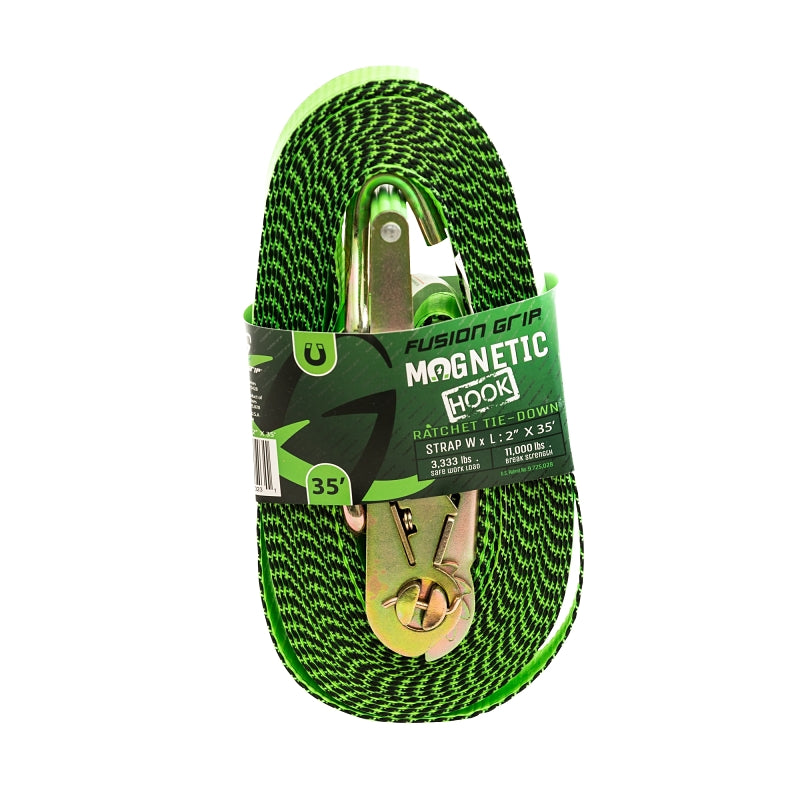Fusion Grip FG235 Ratchet Strap with Magnetic Hook
