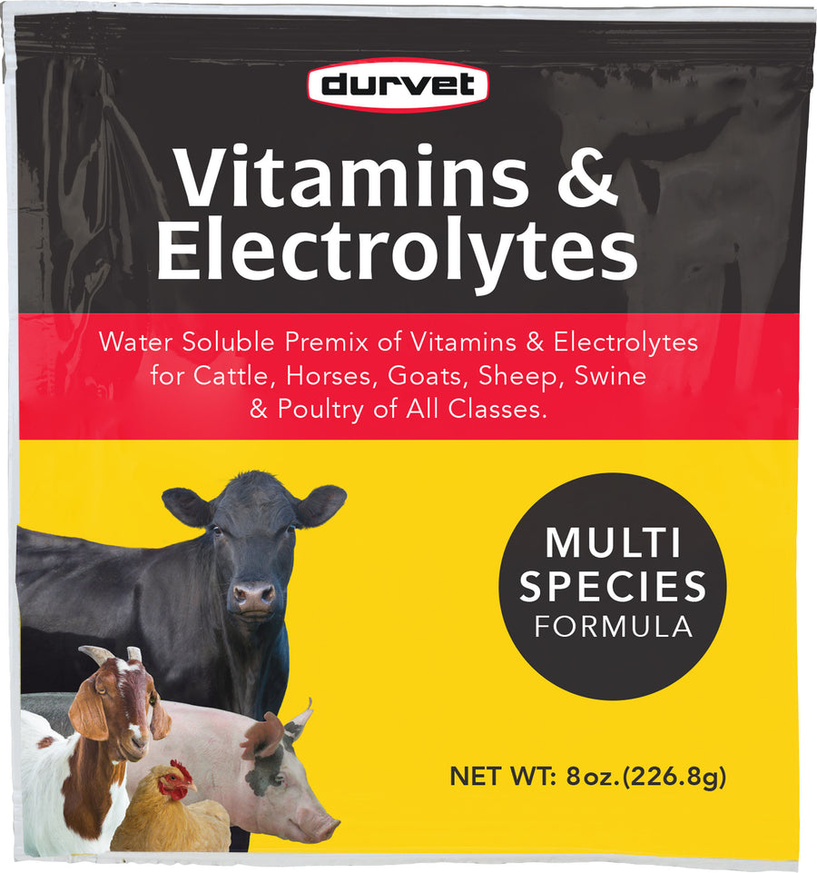 Durvet Vitamins & Electrolytes, 8 oz