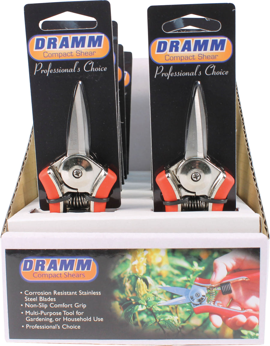 Dramm Professionals Choice Compact Shears, Assorted, 12 pc - Snips and Scissors