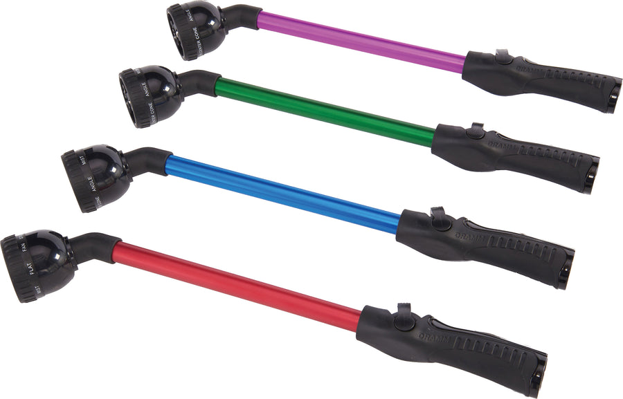 Dramm Rainselect Rainwand 9 Pattern Head, Assorted, 16 in - Water Wands and Accessories