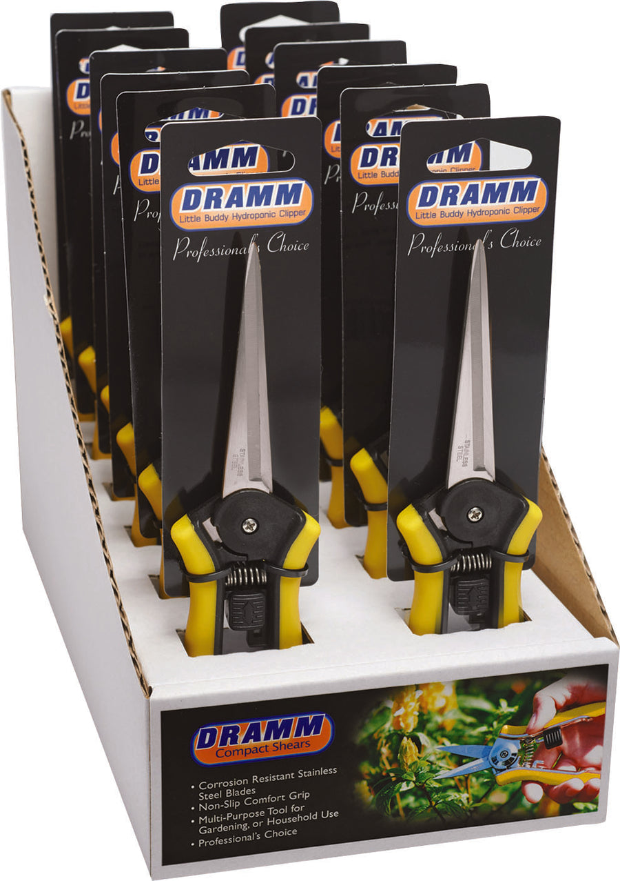 Dramm Little Buddy Hydroponic Clipper, Yellow, 3 in - Snips and Scissors