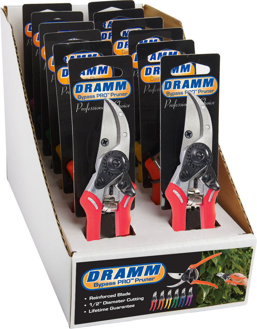 Dramm Professionals Choice Bypass Pruner, Assorted, 7.5 in-12 pc - Bypass Pruners