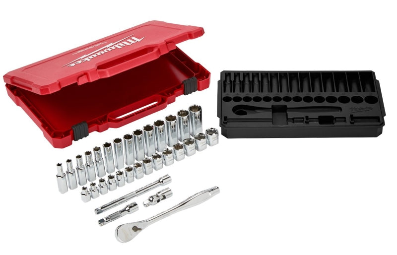 Milwaukee 48-22-9508 Ratchet and Socket Set