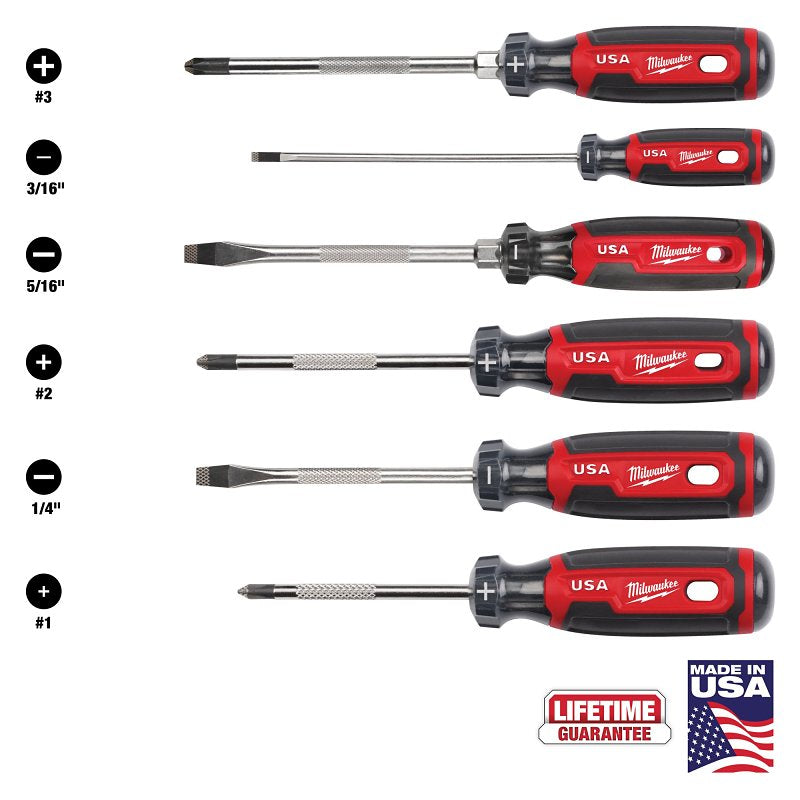 Milwaukee MT200-6 Screwdriver Set
