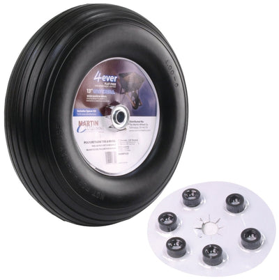 MARTIN Wheel 406RBPU32 Wheelbarrow Wheel with Universal Hub