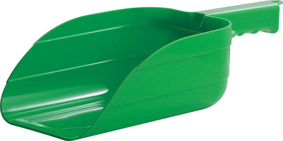 Little Giant Plastic Utility Scoop, Green, 5 pt - Scoops