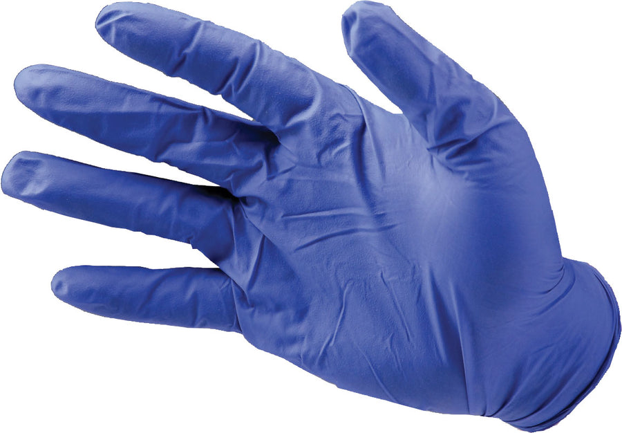 Ideal Trueblue Nitrile Powder Free Glove 4mil, Blue, SM - 100ct - Disposable