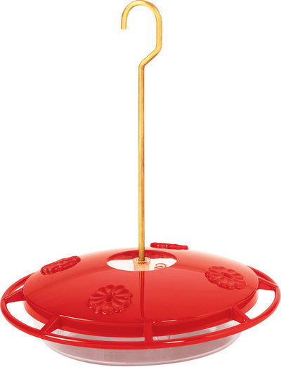 Hummzinger Ultra Classic Hummingbird Feeder, Red, 12 oz Cap - Hummingbird Feeders-Plastic