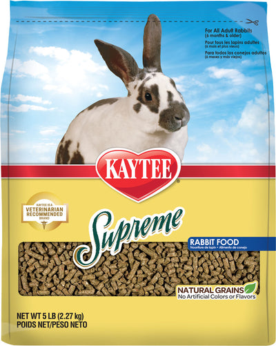 Kaytee Supreme Rabbit Daily Diet, 5 lb