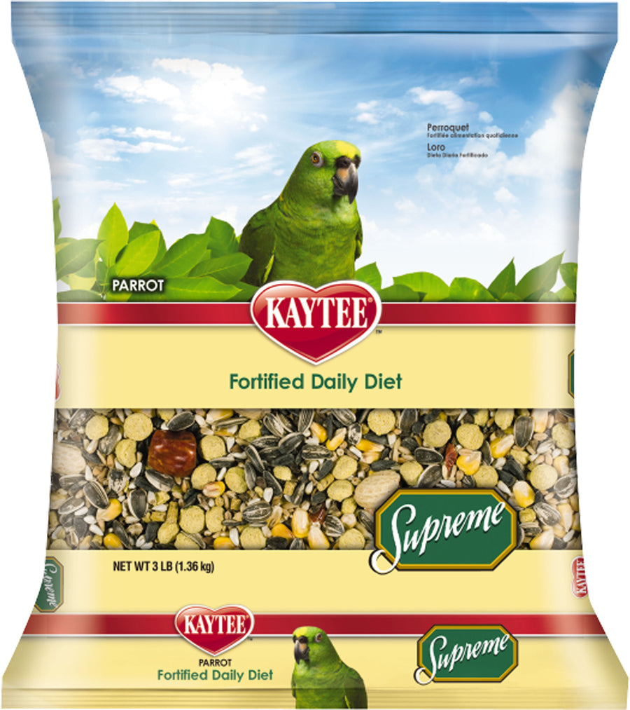 Kaytee Supreme Parrot Daily Diet, 5 lb