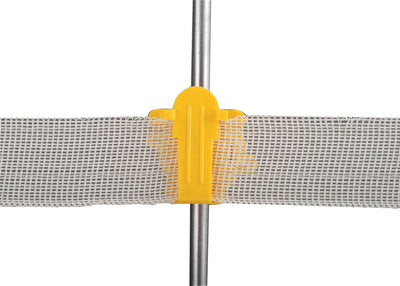 Dare Western Style Tape Insulator, Yellow, 25 pk - Rod and Post Insulators