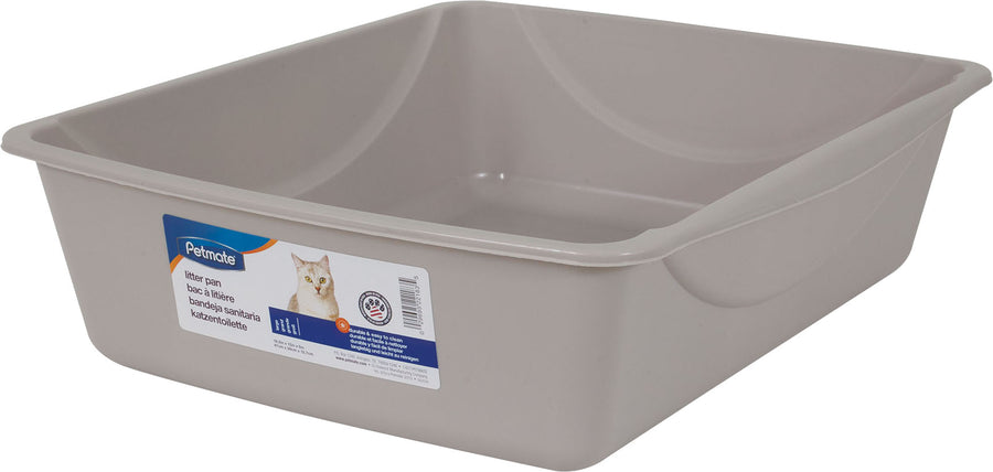 Petmate Basic Litter Pan, Assorted, LG - Pans