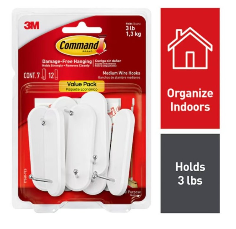 Command 17068-7ES Medium Hook