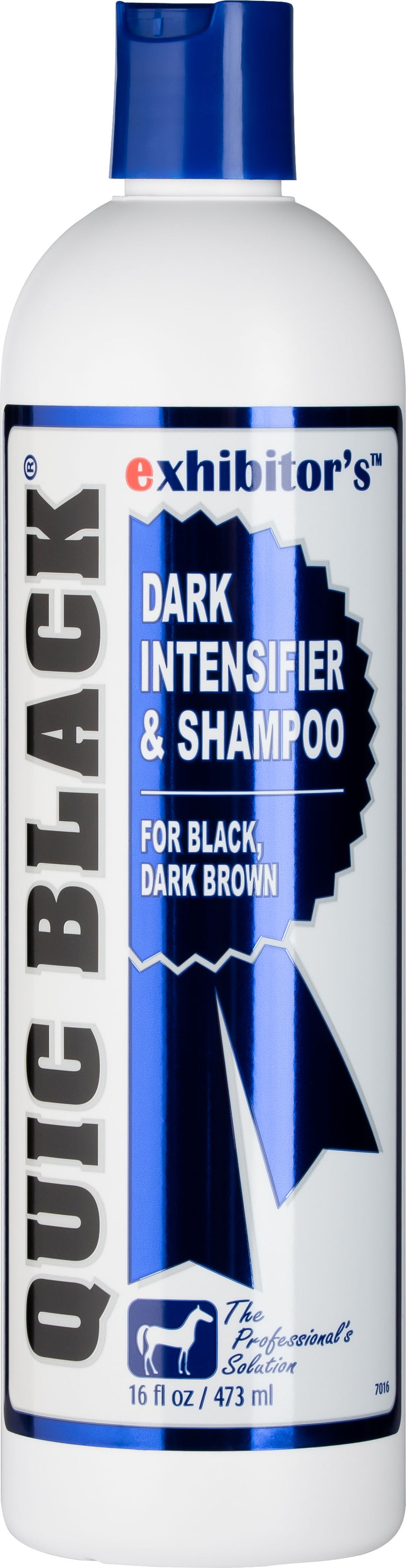 Exhibitor's Quic Black Dark Intensifier Shampoo, 16 oz - Shampoo Color
