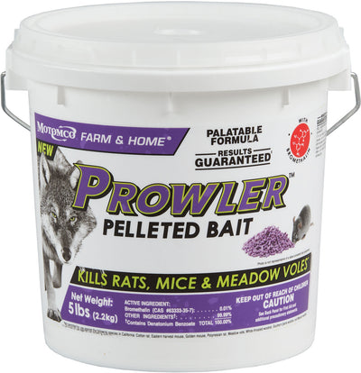 Prowler Pelleted Bait, 5 lb - Killing Agents
