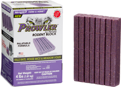 Prowler Rodent Bait Blocks, 1 lb - Killing Agents