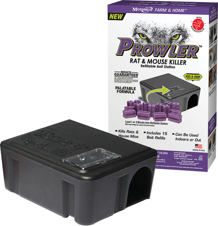 Prowler Rat & Mouse Refillable Bait Station, 15 pk - Traps