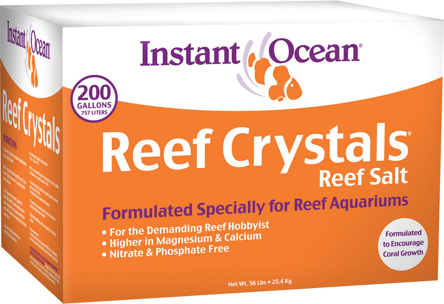 Instant Ocean Reef Crystals Reef Salt Box, 200 gal - Marine Salt