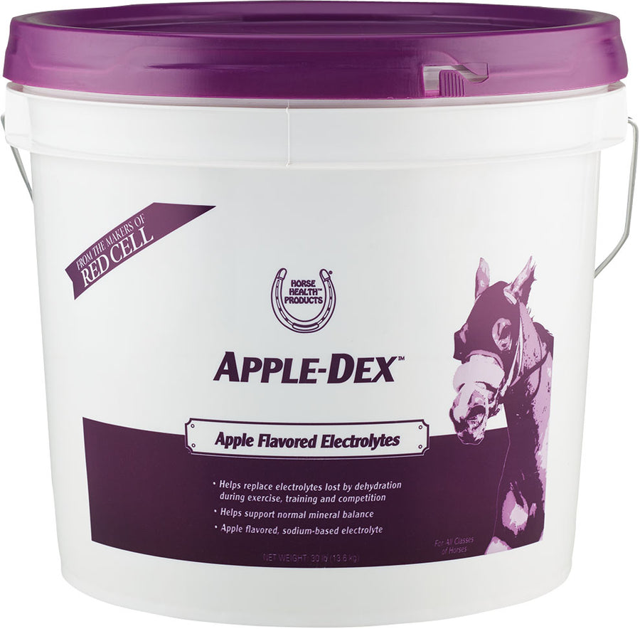 Horse Health Products Apple Dex Equine Electrolytes, Apple, 30 lb