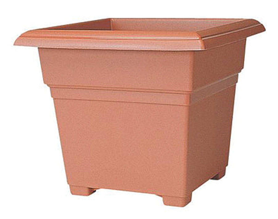 Novelty Countryside Tub Planter, Terracotta, 18 in - Flower Boxes