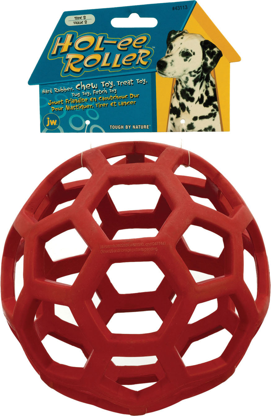 Jw Hol-Ee Roller, Jumbo - Rubber