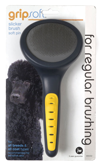 Jw Gripsoft Soft Slicker Brush, LG - Tools