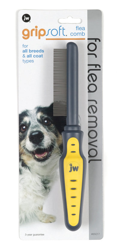 Jw Gripsoft Flea Comb, Reg - Flea and Tick Combs