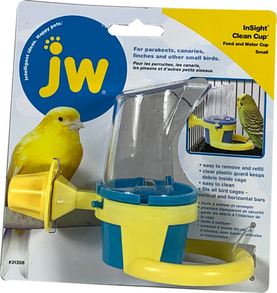 Jw Clean Cup Feed and Water Cup, SM - Dishes