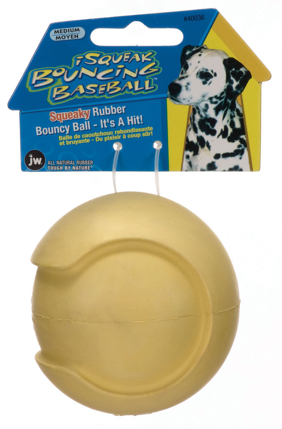 Jw Isqueak Bouncin Baseball, MD - Rubber