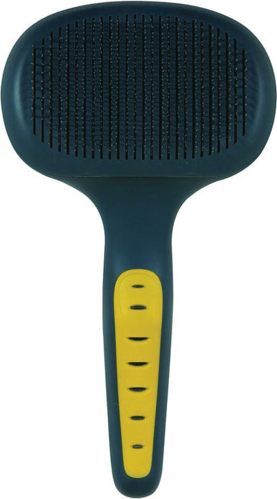 Jw Gripsoft Self Cleaning Slicker Brush, LG - Tools