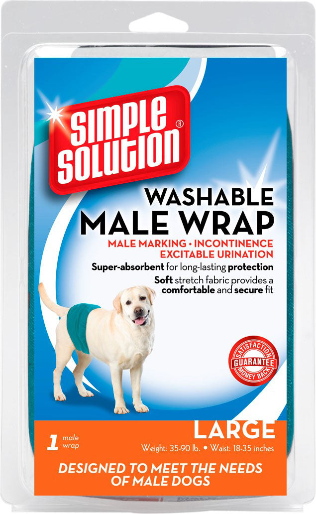 Simple Solution Washable Male Wrap, LG - Diapers