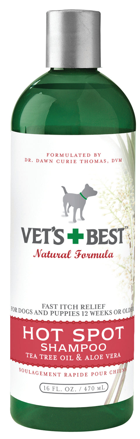 Vet's Best Hot Spot Shampoo for Dogs, 16 oz - Skin Relief
