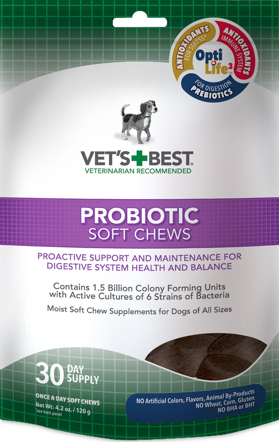 Vet's Best Probiotic Soft Chews, 4.2 oz-30 ct - Supplements