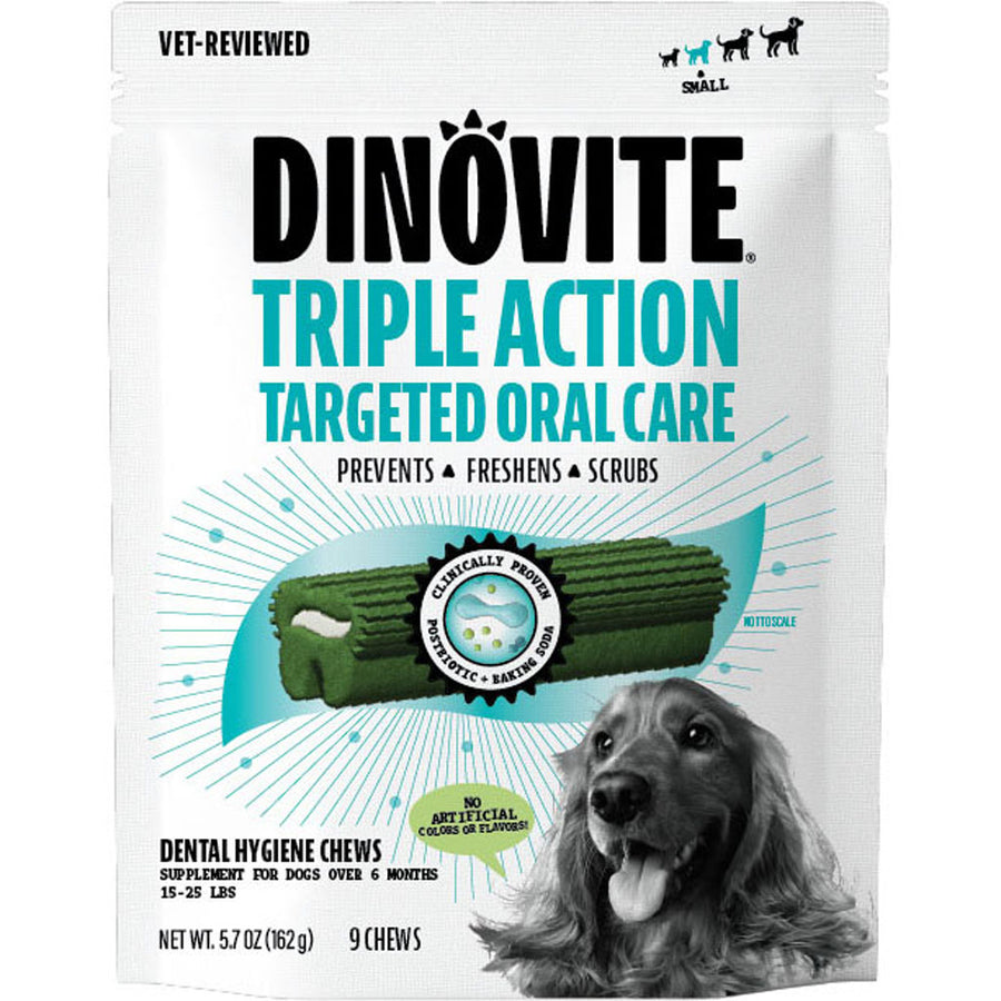 Dinovite K9 Dental Chew, sm-9 ct - Dental Care