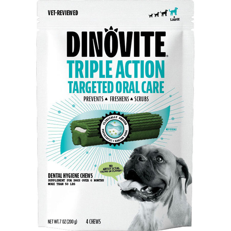 Dinovite K9 Dental Chew, lg-4 ct - Dental Care