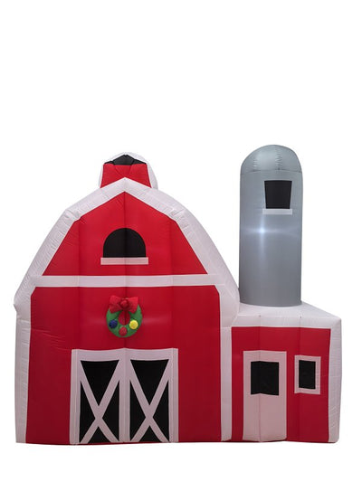 Santas Forest 90034 Inflatable Christmas Barn